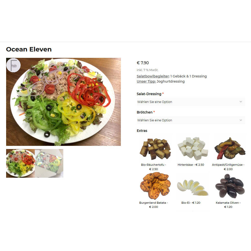 Woocommerce Erweiterungen